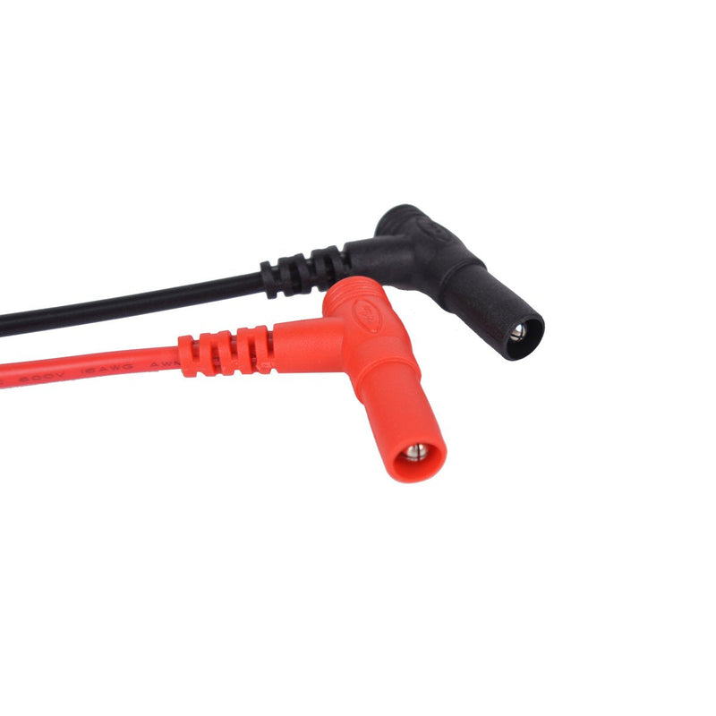 Baitaihem 2 Pairs Universal Multimeter Test Leads Digital Multimeter Probes Wire Pen Cable 20A 1000V