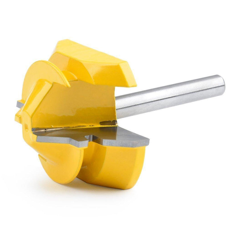 Meihejia 1/4 Inch Shank 45 Degree Lock Miter Router Bit 3/4 Inch Stock Joint Router Bit Woodworking Cutter Tool
