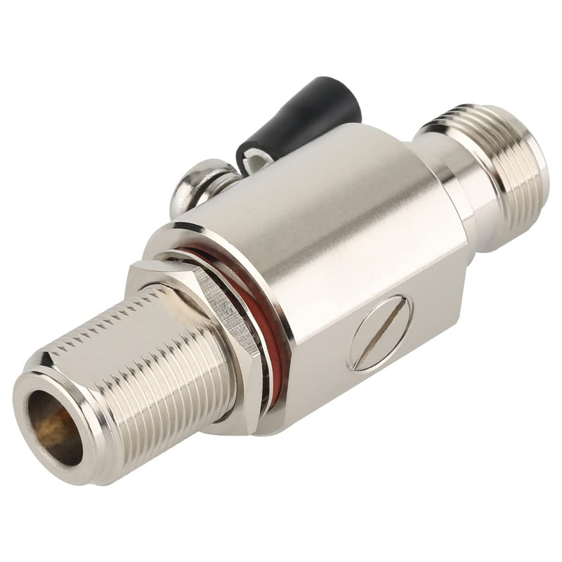 Whisary N Type Lightning Arrestor N Female to N Female Bulkhead DC-3GHz 90V Coaxial Lightning Arrester 3G N female to female arrestor
