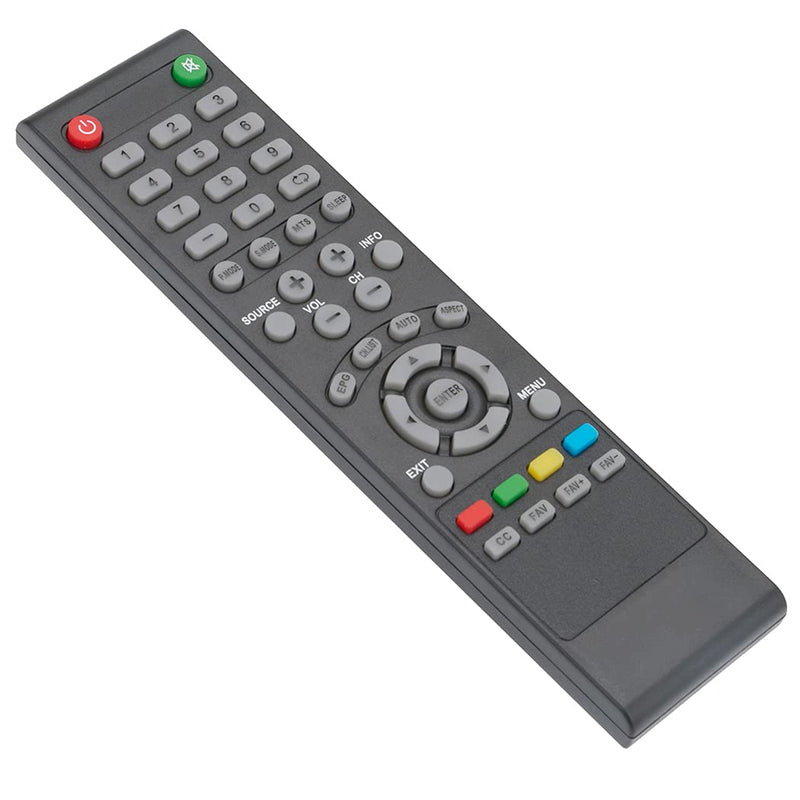 R0032REM Replacement Remote Applicable for RCA TV TR3201A RLDED5078A RLDED5078B RLD3273A-B RLDED3956A RLDED5078A-B RLDED5078A-E RLED1945A-F R0032 RTU6549 RTU5540-C RLD5515A-H RLDED3205A-C RLDED3258A-F
