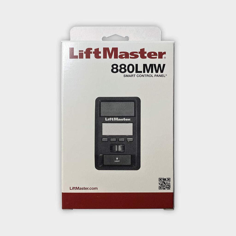 880LMW Smart Control Panel ONLY Compatible with LiftMaster MyQ formats Security+ 2.0 and LiftMaster Wi-Fi Garage Door Openers.