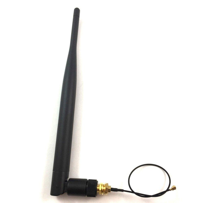 Replacement PS4 WiFi Antenna 2.4Ghz 6dbi Wireless Router Omni Aerial with SMA Male Connector with SMA Female to UFL. iPex Pigtail Cable 1.13 15cm