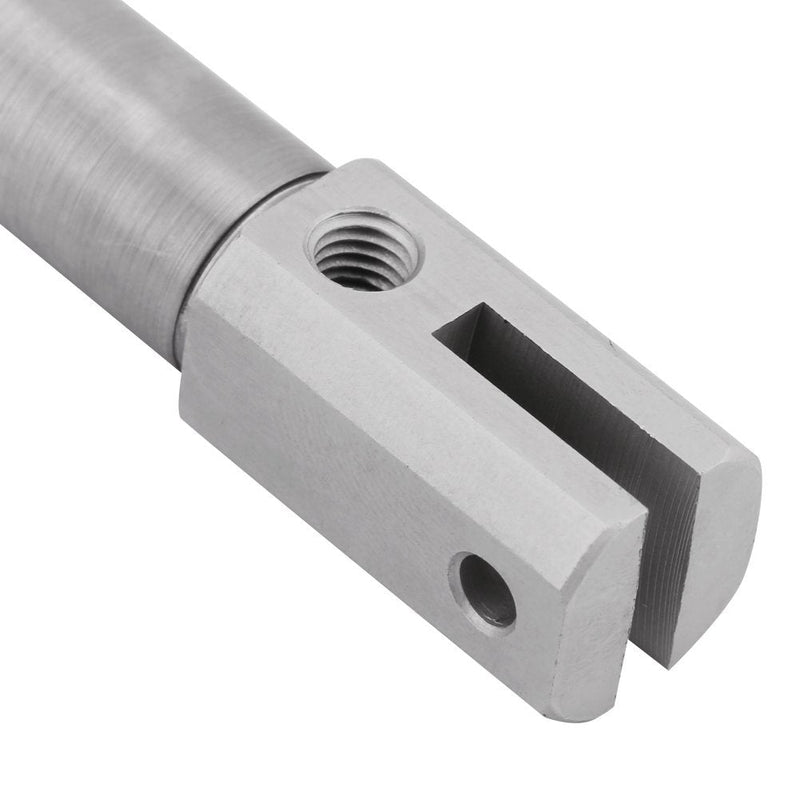 Air Cylinder, CDJ2D10-100-B Mini Double-Acting Stainless Steel Pneumatic Air Cylinder 10mm Diameter 100mm Stroke