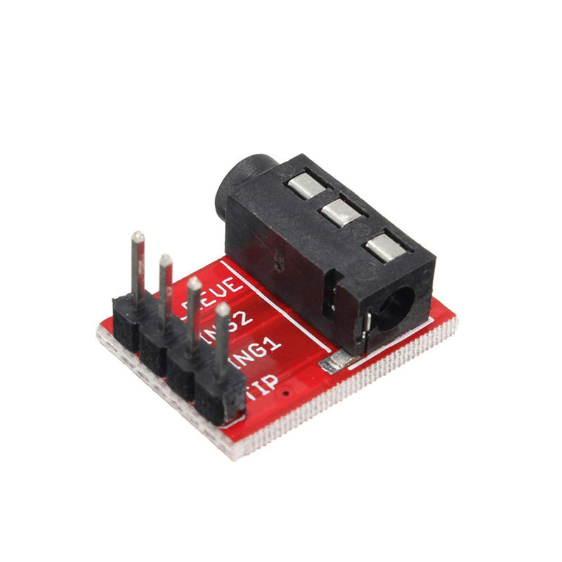 Onyehn TRRS 3.5mm Audio Jack Breakout Headphone Video Audio MP3 Jack Module for Arduino (Pack of 5pcs)