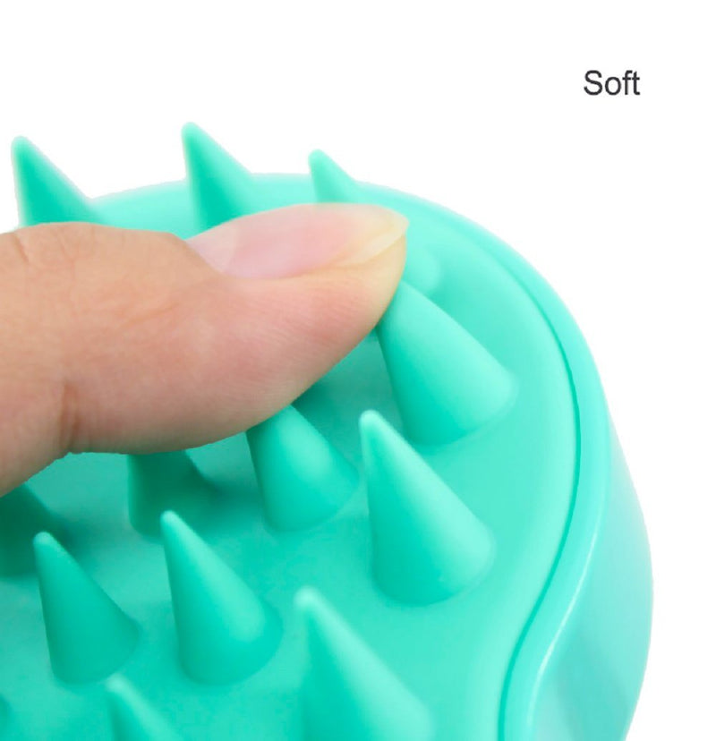 Hair Scalp Massager Shampoo Brush, MAXSOFT Scalp Care Brush Light Green