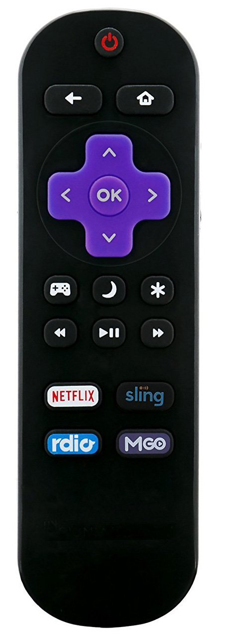 NS-RCRUS-16 Remote Fits for All Insignia Roku TV NS-55DR420NA16 NS-50DR710NA17 NS-48DR510NA17 NS-48DR420NA16 NS-43DR710NA17 NS-40DR420NA16 NS-39DR510NA17 NS-32DR310NA17 NS-24ER310NA17
