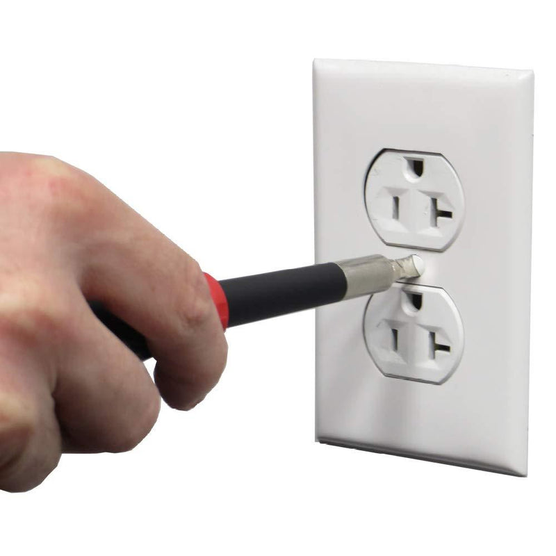 ALLWAY 5-in-1 Shockproof Screwdriver with 4 Bits 1 Pack