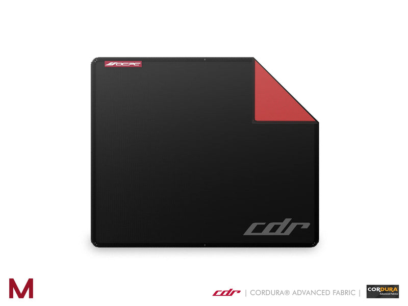 OCPC Mouse Pad, Anti - Slip Natural Rubber, Water-Repellent, Cordura Fabric, Black Medium Mouse Pad for Pc Gaming Desk, Office Desk Mat, Laptop Desk Pad, Office, and Home (360X300X3MM)… (Medium)