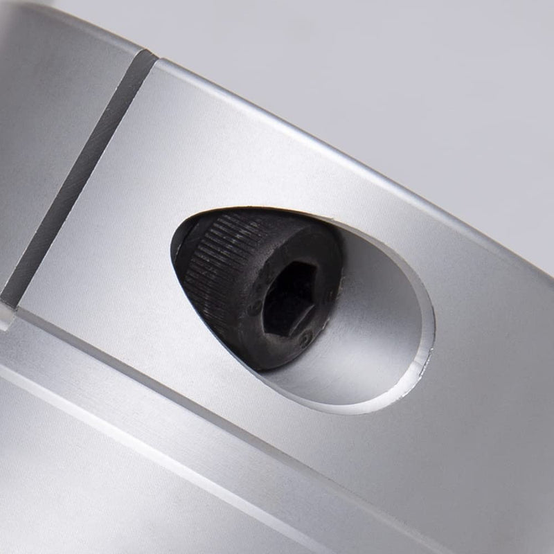 Sinoblu D25 L30 5mm to 10mm Aluminum Shaft Coupling, Flexible Spider Coupling Plam Shape, Shaft Coupler for 3D Printer CNC Machine and Servo Stepper Motor 5-10mm