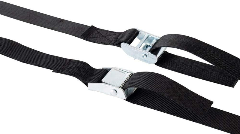 3 PCS 1" x6.6ft Cargo Tie Down Straps, Lashing Straps Travel Luggage Strap with Cam Lock Buckle (6.6FT-3pcs) 6.6FT-3pcs