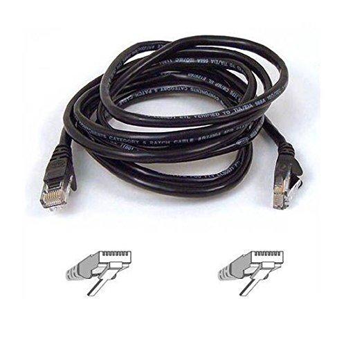 Belkin A3L791-25-BLK Cat-5e Patch Cable (Black, 25 Feet)