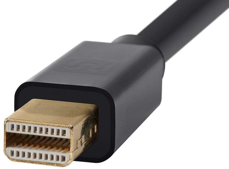 Monoprice Mini DisplayPort 1.2 to DisplayPort Cable - 15 Feet, 4K Capable, Supports 3D Video - Select Series Black