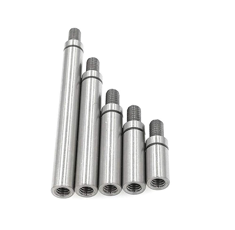 Dial Digital Indicator Extension Stem Rod 4.5mm Diameter 4-48 UNF Thread 10mm to 105mm Long by Assembly (4-48 UNF Thread)