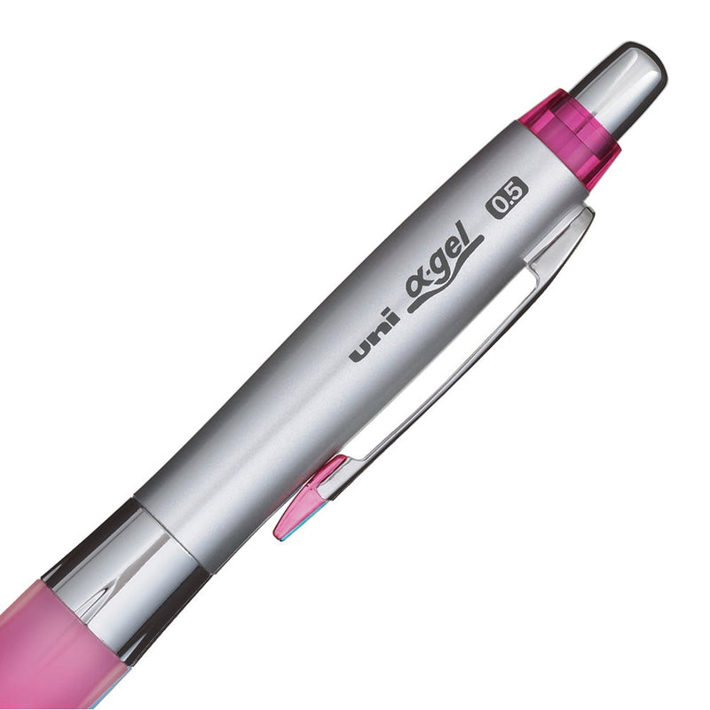 Uni Alpha-Gel Shaker Mechanical Pencil 0.5mm Soft Grip, Rose Pink (M5617GG1P.66) 1