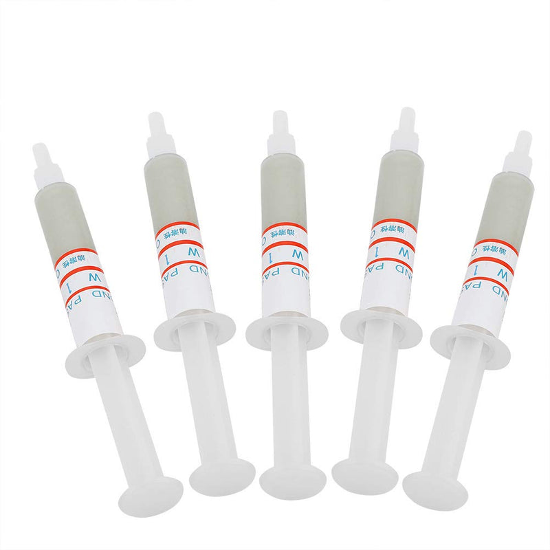 5 pieces/set diamond grinding diamond paste diamond paste polishing paste lapping paste grinding paste needle tube (W1 (8000 mesh mirror polishing))