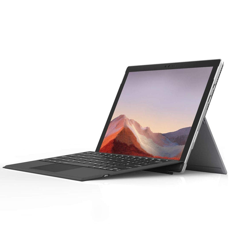 Arteck Microsoft Surface Pro Type Cover, Ultra-Slim Portable Bluetooth Wireless Keyboard with Touchpad Built-in Rechargeable Battery