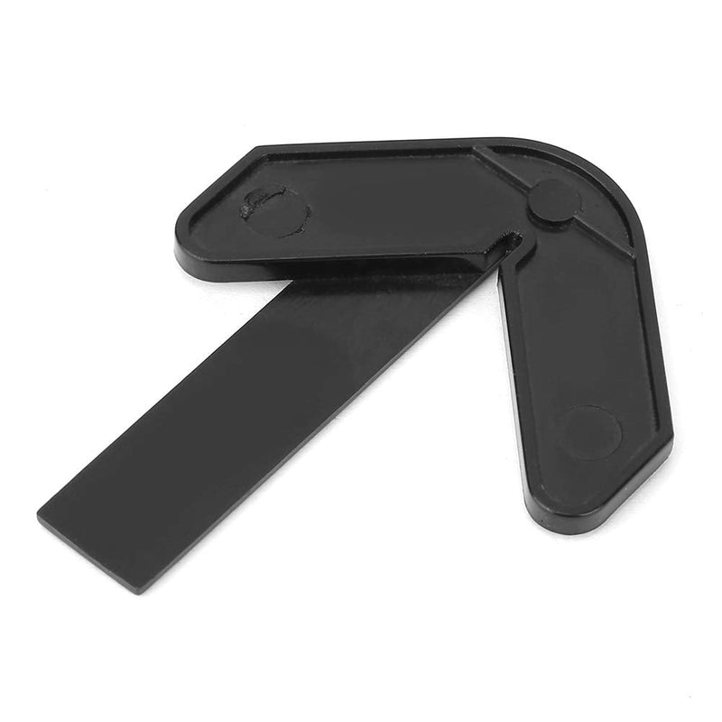 Garosa Mini Center Finder Tool Machinist Plastic Center Finder Ruler Woodworking Marking Offset Marking Tool for Mini Lathe Milling Machine