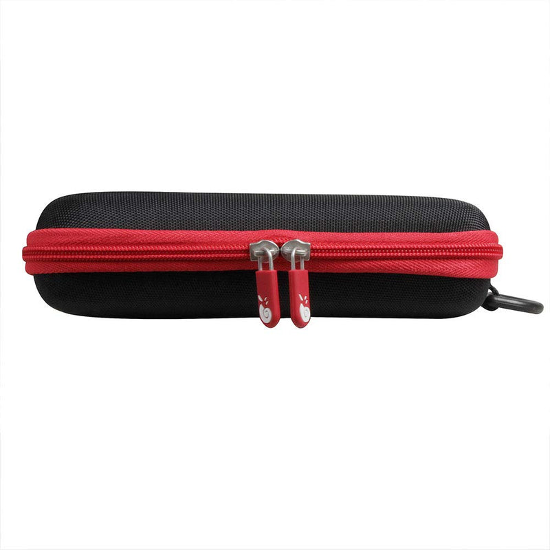 Hermitshell Hard Travel Case for Ekrist/LanLuk Portable Charger Power Bank 25800mAh (Black + Red Zipper) Black + Red Zipper