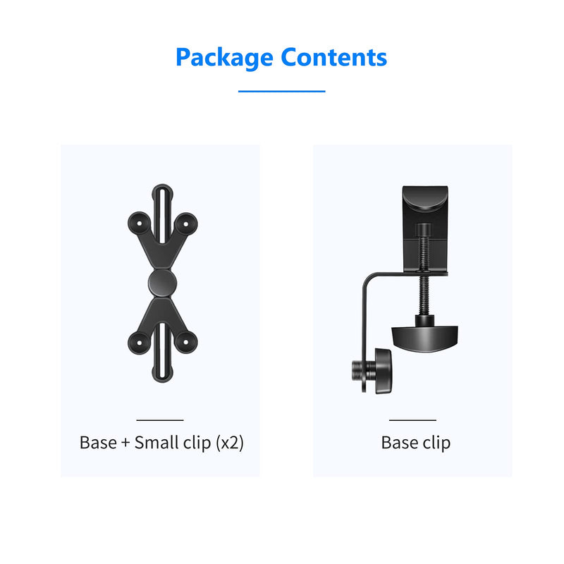 Neewer 6-11 inches Adjustable Music Mic Microphone Stand Tablet Mount with 360 Degree Swivel Holder for Apple iPad Pro Air Mini Google Nexus Samsung Galaxy