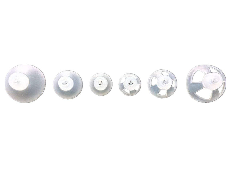 Jungle Care Hearing Aid Ear Piece Open & Closed Domes Set 6mm/9mm/12mm (6 Single Pieces) Comfortable PSAP (Personal Sound Amplifiers Product) Tips, Perfect for Open Air (Open fit), Except for RIC