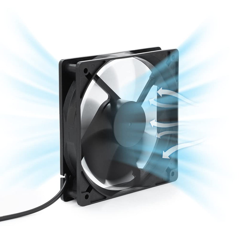 SUNYIMA Solar Panel Fan Kit, 12W Weatherproof with DC Fan for Small Chicken Coops, Greenhouses, Sheds, Pet Houses, Window Exhaust