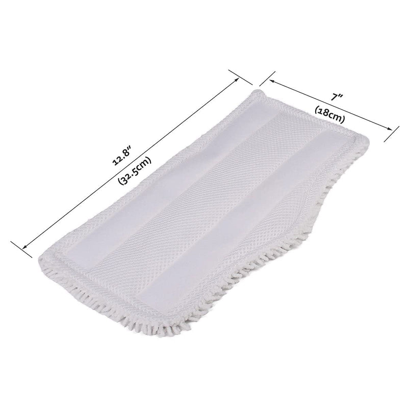Flammi 4 Pack Steam Mop Replacement Pad for Shark SK410, SK435CO, SK460, SK140, SK141, S3101, S3250, S3251, S1000 Series Steam Mop Pads