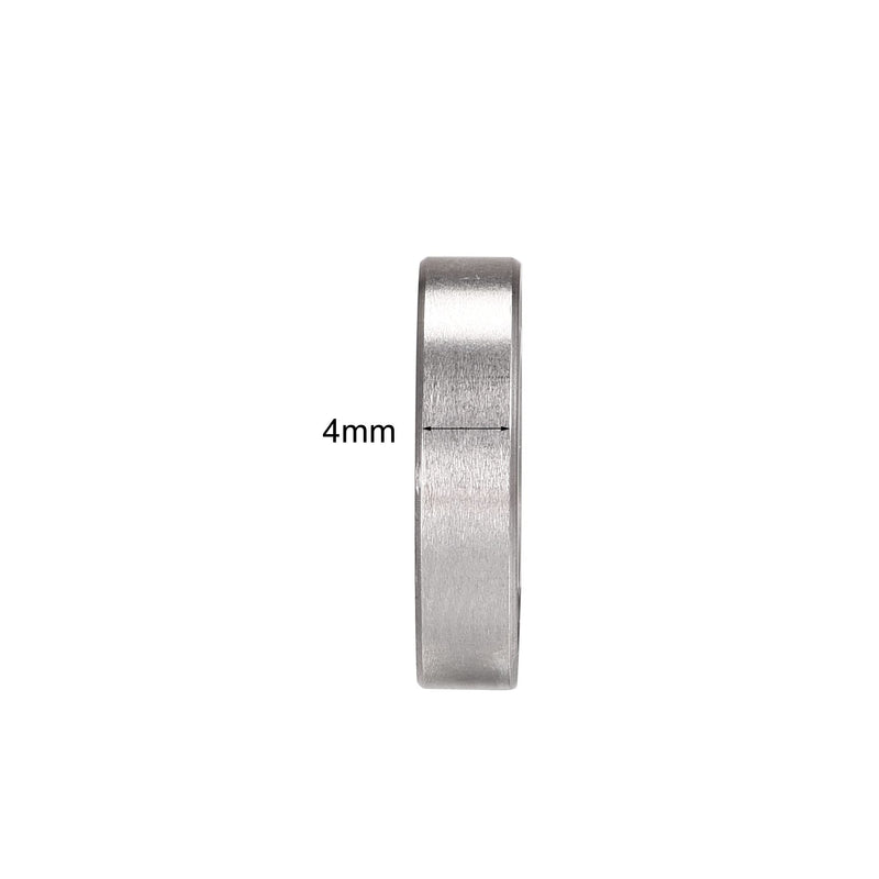 uxcell S689 Stainless Steel Ball Bearing 9x17x4mm Stamping Steel Cage Bearings 2pcs