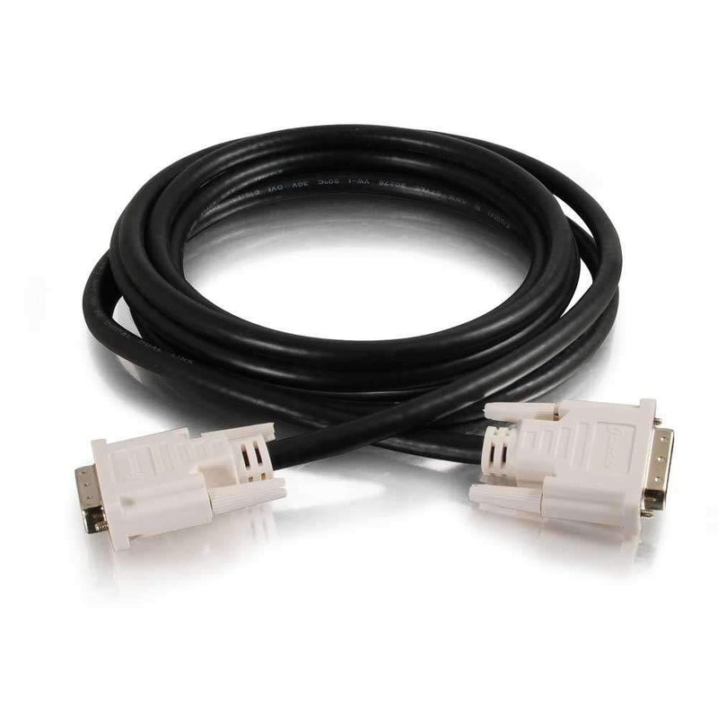 C2G 26911 DVI-D M/M Dual Link Digital Video Cable, Black (6.6 Feet, 2 Meters)