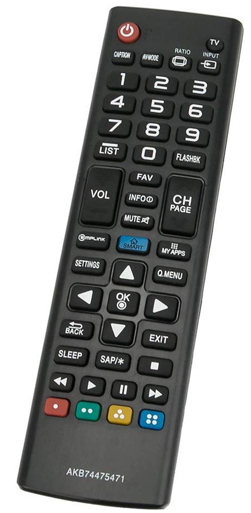 ALLIMITY AKB74475471 Remote Control Replacement for LG TV 50LF6090 55LF6090 60LF6090 AD1080