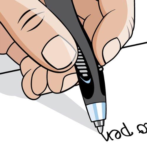 Maped Visio Left Handed Pens, Pack of 2, Black (224327) 2 Pack