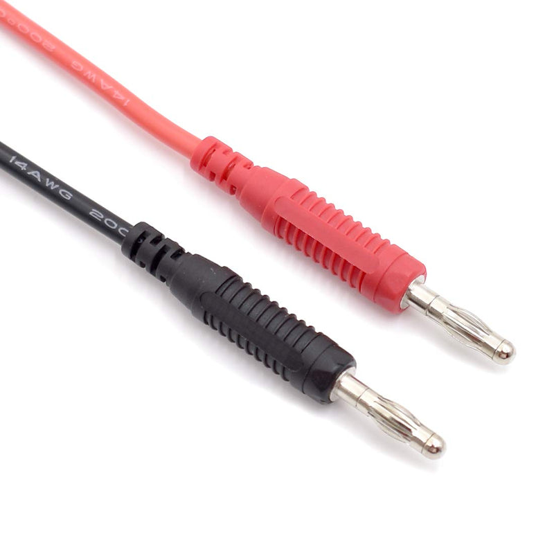 10Pcs 4mm Banana Plugs Solder DIY Banana Plug Male Connectors Adapters for Multimeter Test Leads Probes Red+Black