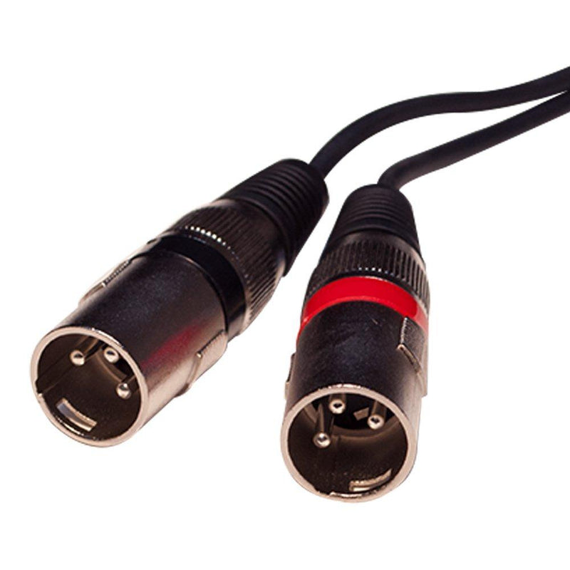 Seismic Audio - SAXFRM-2x5 - Dual XLR Male to Dual RCA Male 5' Patch Cable 5 Foot