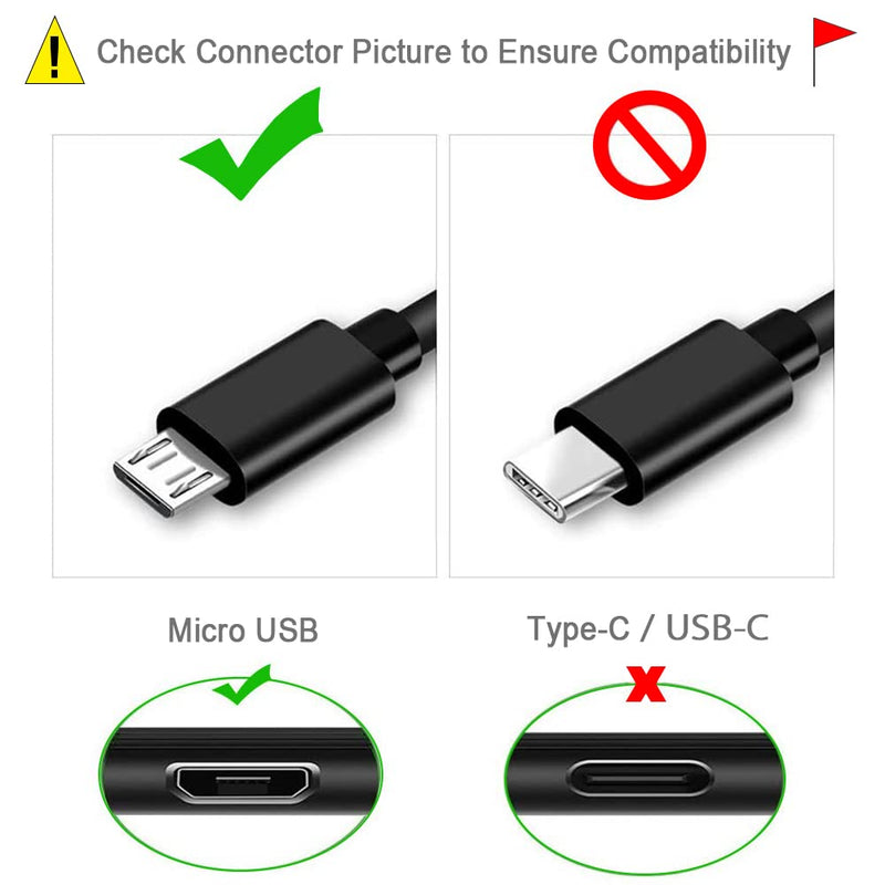 UL Listed Wall Charger for Franklin Wireless T9 Mobile Hotspot, R910 Mobile Hotspot, R850 4G LTE Mobile Hotspot Charger Direct Power Adapter Cable Cord
