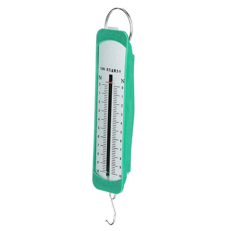 Newton Force Meter Spring Scale, 10N Newton Meter Spring Dynamometer Bar Physics Mechanical Experiment Instrument with Premium Quality