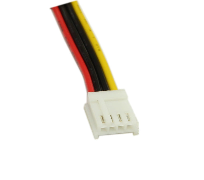 zdyCGTime 8-Inch 4 Pin Floppy Drive to 15 Pin SATA Male Power Cable(2-Pack)
