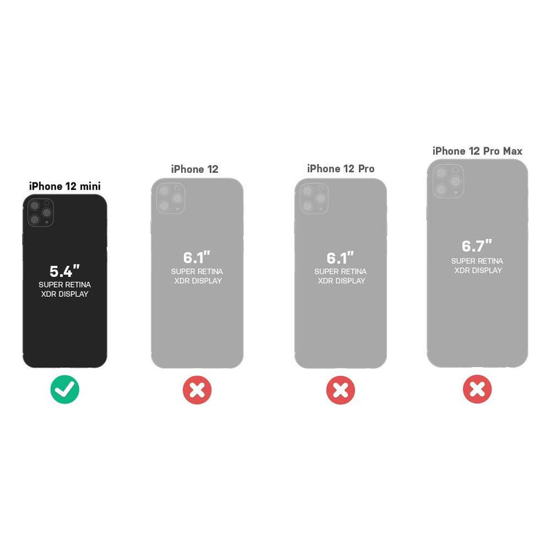 OtterBox Defender Series SCREENLESS Edition Case for iPhone 12 Mini - Black