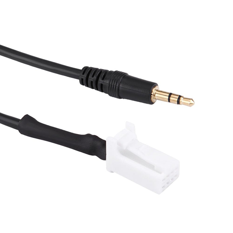 Car AUX Audio Cableï¼ŒAudio AUX Input Cable Adapter 8pin Plug 3.5mm Jack Fit for Suzuki Swift Vitra Jimny