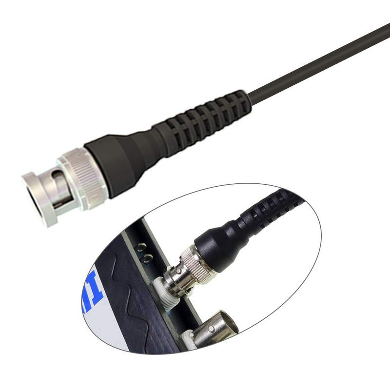Goupchn Oscilloscope Probes Kit with Accessories 200Mhz Test Leads Set BNC to Mini Grabber Cable 4mm Banana Plug to Test Hook Clip Leads