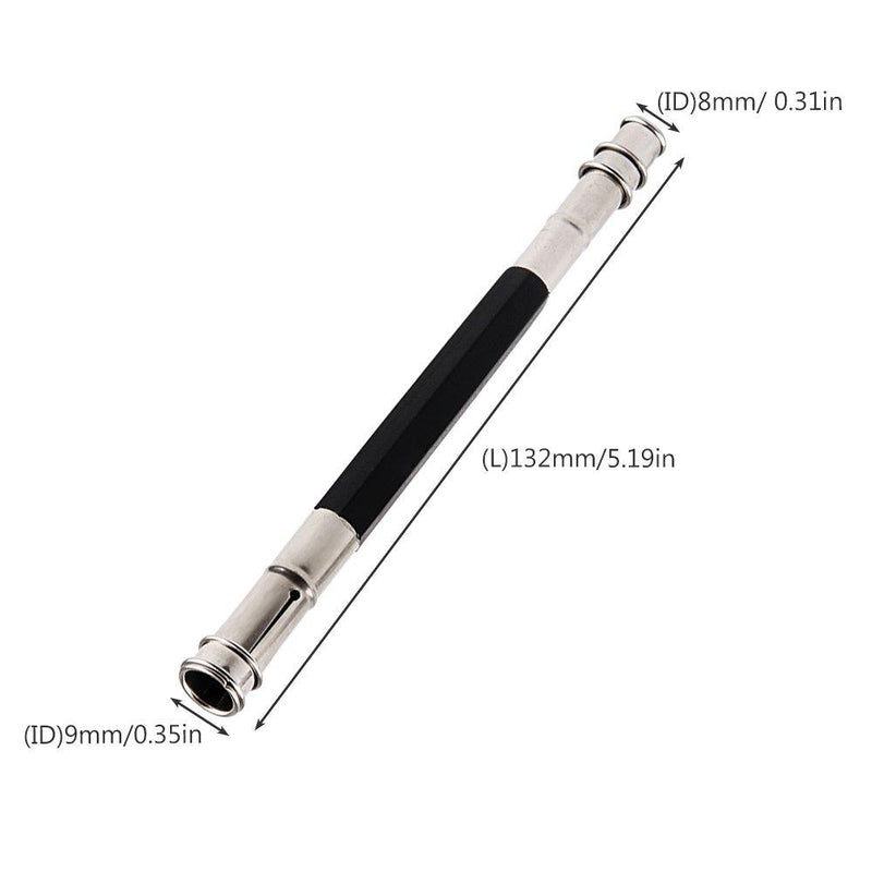 GTHER 5PCS Double Head Pencil Extender Holder Pencil Lengthener Tool Coupling Device for School Art Writing(Type B) Type B