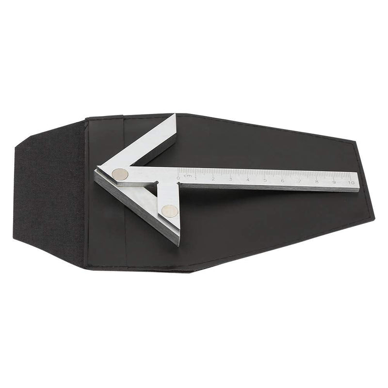 Centering angle 100 x 70 mm industrial precision center gauge central gauge round rod marking centering knife precision carbon steel