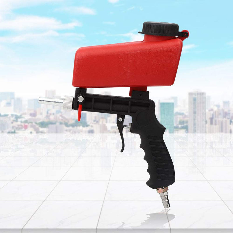 Mini sandblasting device, high pressure cleaner sandblasting gun, mini handheld portable dry ice blasting device compressed air, pneumatic aluminum lightweight sandblaster