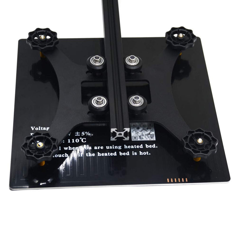 Befenybay Modular Y Carriage Plate Upgrade Kit for 2040V Aluminum Profile for 3D Printer
