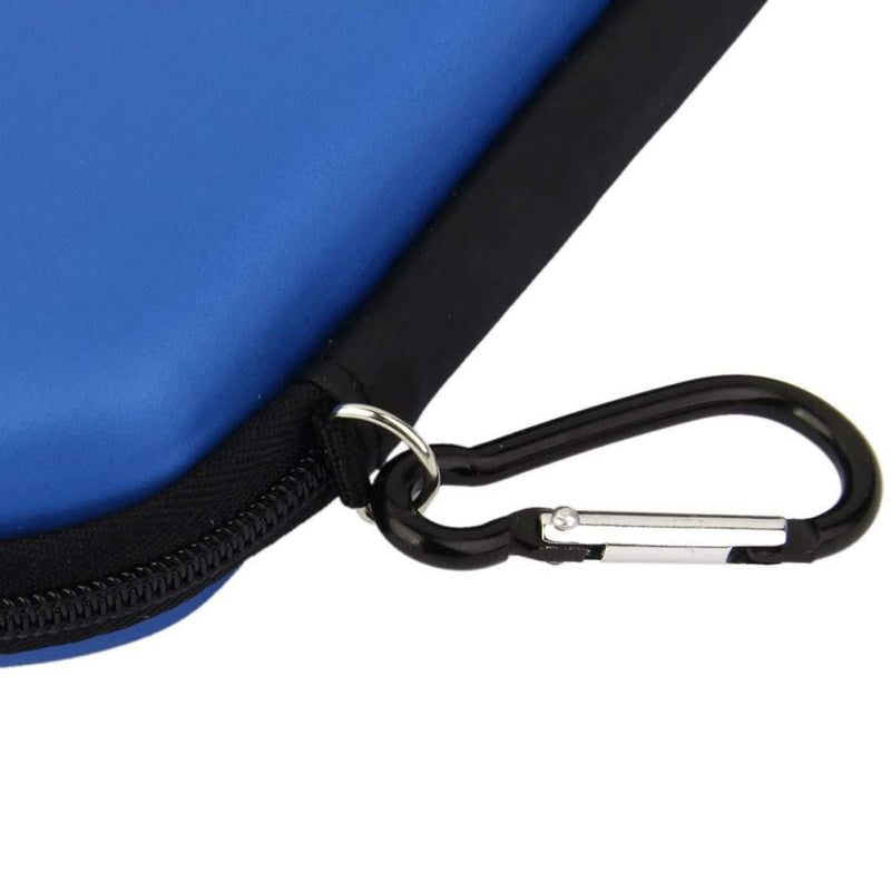 ELIATER PSP Carring Case Portable Travel Pouch Cover Zipper Bag Compatible for Sony PSP 1000 2000 3000 Game Console Blue