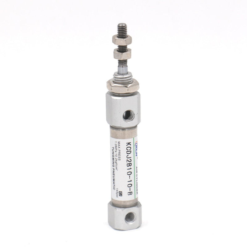 Baomain Air Cylinder CDJ2B 10mm Bore 10mm Stroke Mini Pneumatic M5 Port