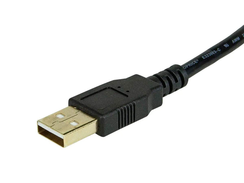 iMBAPrice Premium 15 Feet Extra Long USB 2.0 Extender Cable - A Male to A Female 28/24AWG Extension Gold Plated Cable (Black) 15 Ft