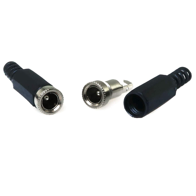 E-outstanding DC Socket 5PCS 5.5mm x 2.5mm Female DC Barrel Jack Solder Power Adapter for CCTV DVR Camera