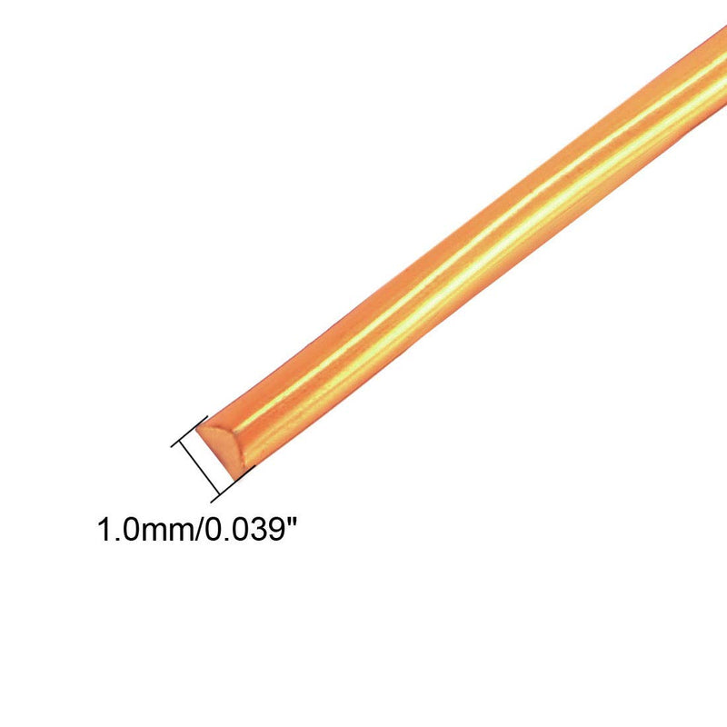 uxcell 1.0mm Dia Magnet Wire Enameled Copper Wire Winding Coil 65.6ft Length Widely Used for Transformers Inductors