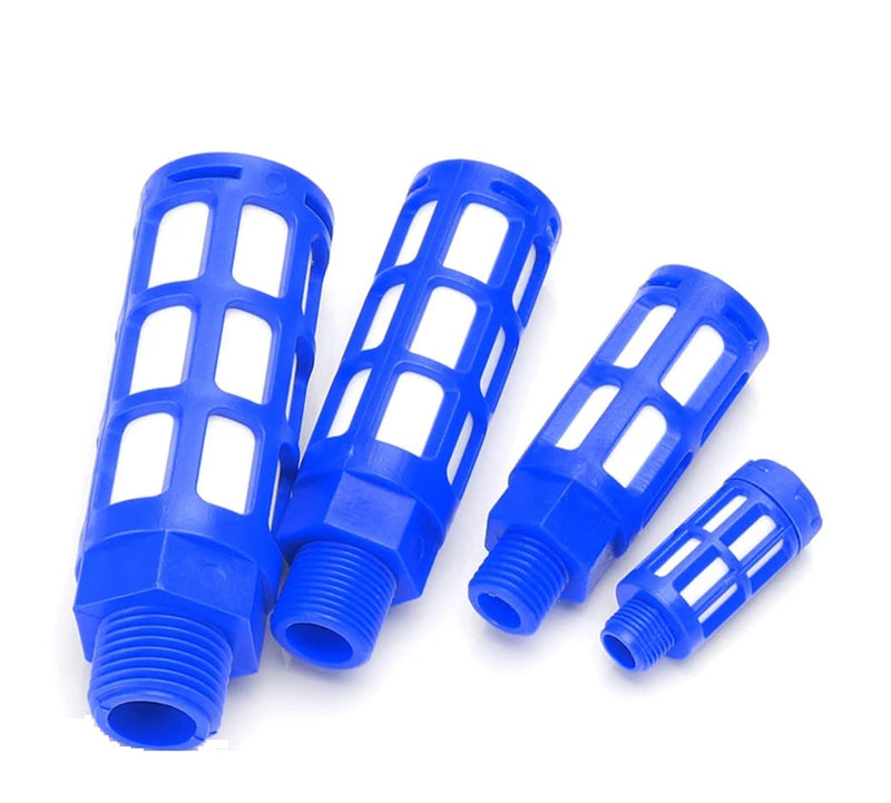 Pneumatic silencer 1/2" set of 3 industrial quality
