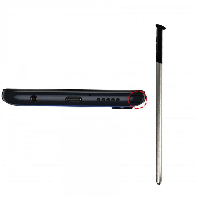 2 Pack for Moto G Stylus 2020 Pen Replacement LCD Touch Pen Part for Motorola Moto G Stylus XT2043 All Verison Touch Pen (Eject Pin Includes)