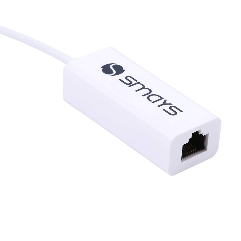 Micro USB to RJ45, Ethernet Adapter Dongle, Wired LAN Connection